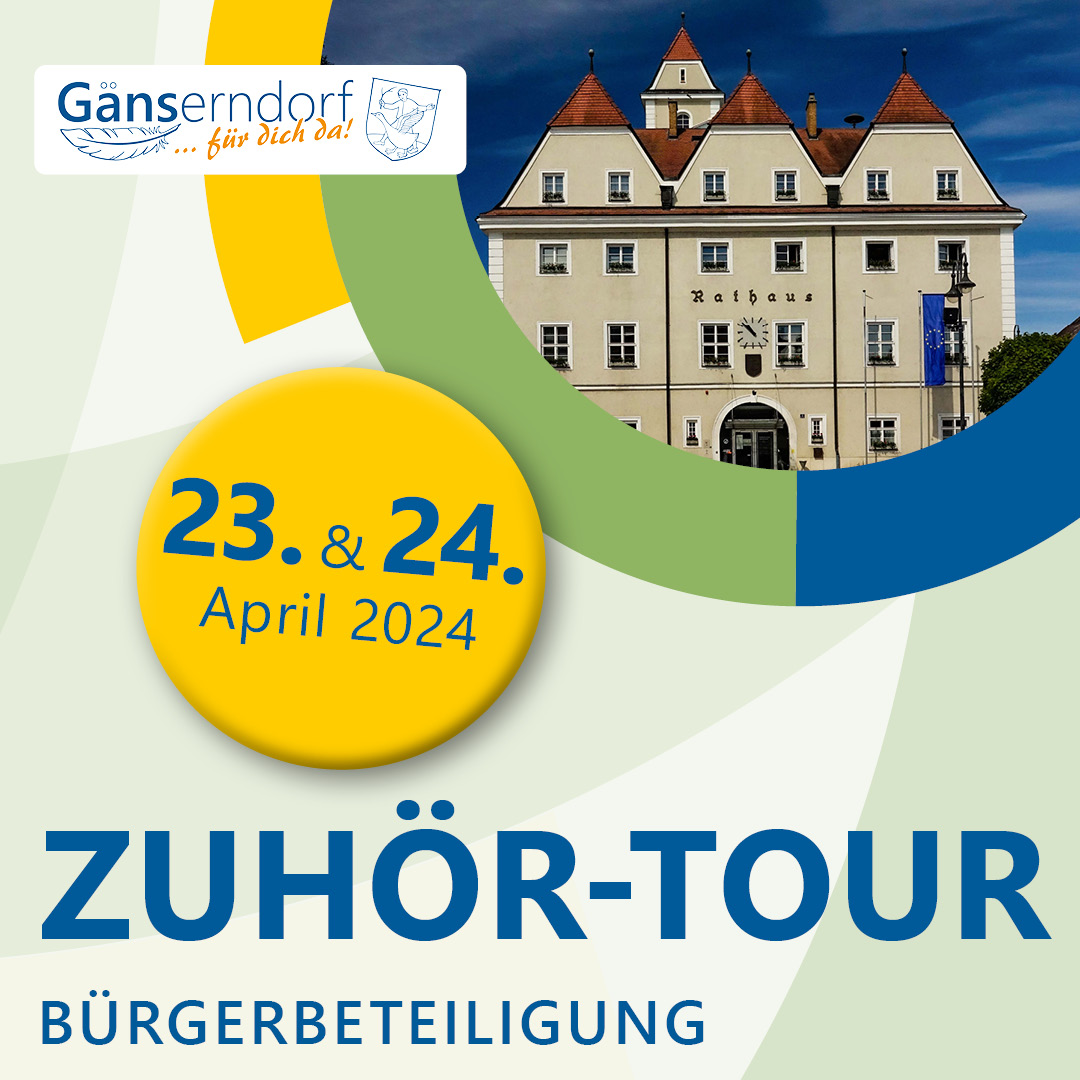 Zuhör -Tour Bürgerbeteiligung - Gänserndorf Stadt