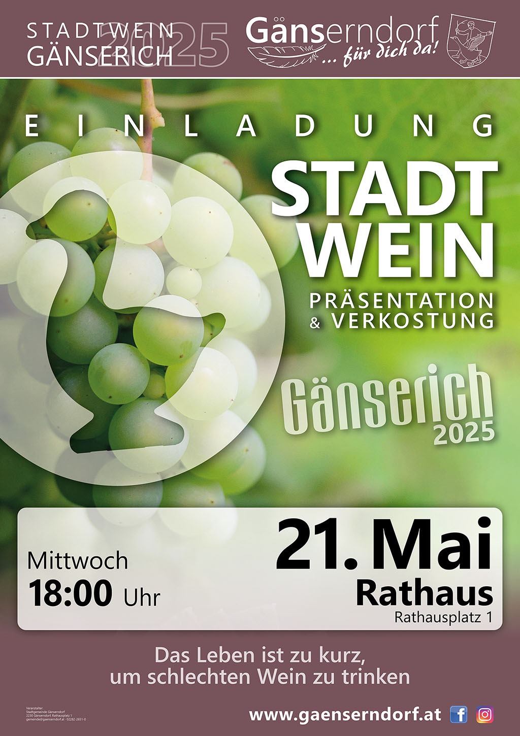 Stadtweinpräsentation - Gänserich 2025