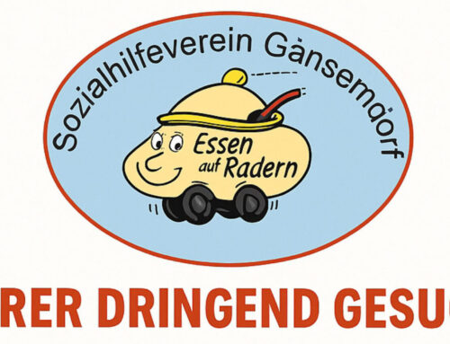 Essen auf Rädern – Fahrer dringend gesucht!