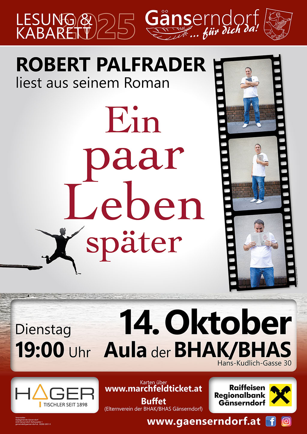 Lesung & Kabarett mit Robert Palfrader aus "Ein paar Leben später"