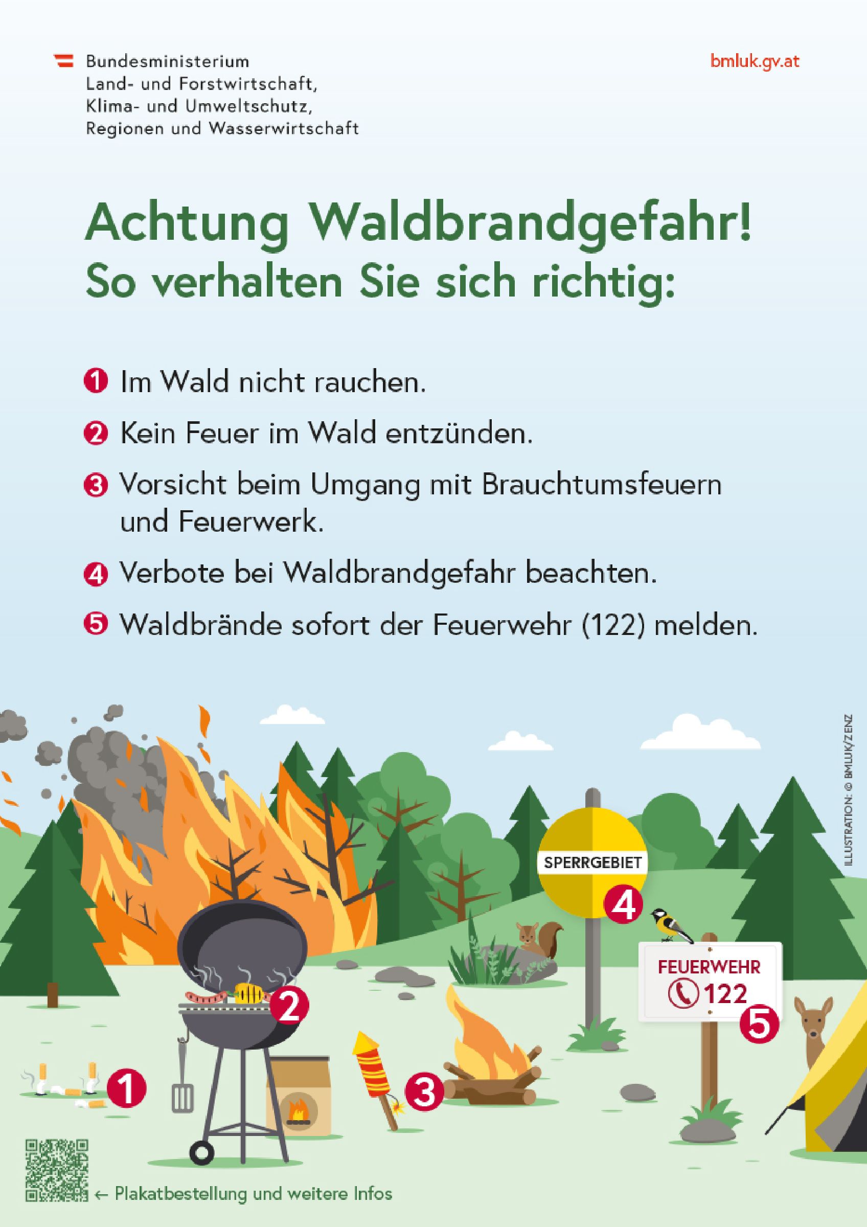 BMLUK Internetartikel Plakat Waldbrand 72dpi 250606