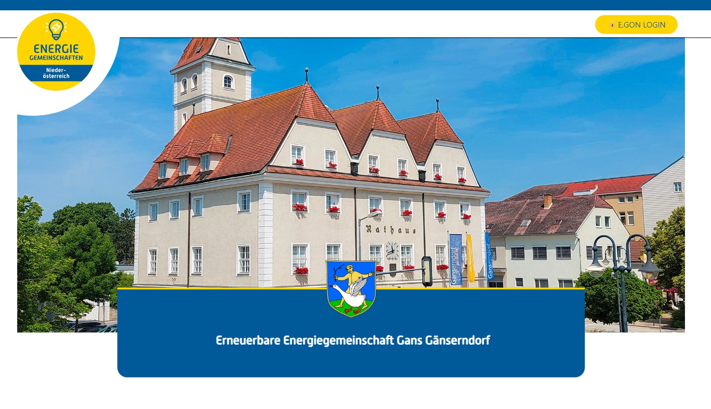 Infoveranstaltung zur Erneuerbaren Energiegemeinschaft GANS Gänserndorf