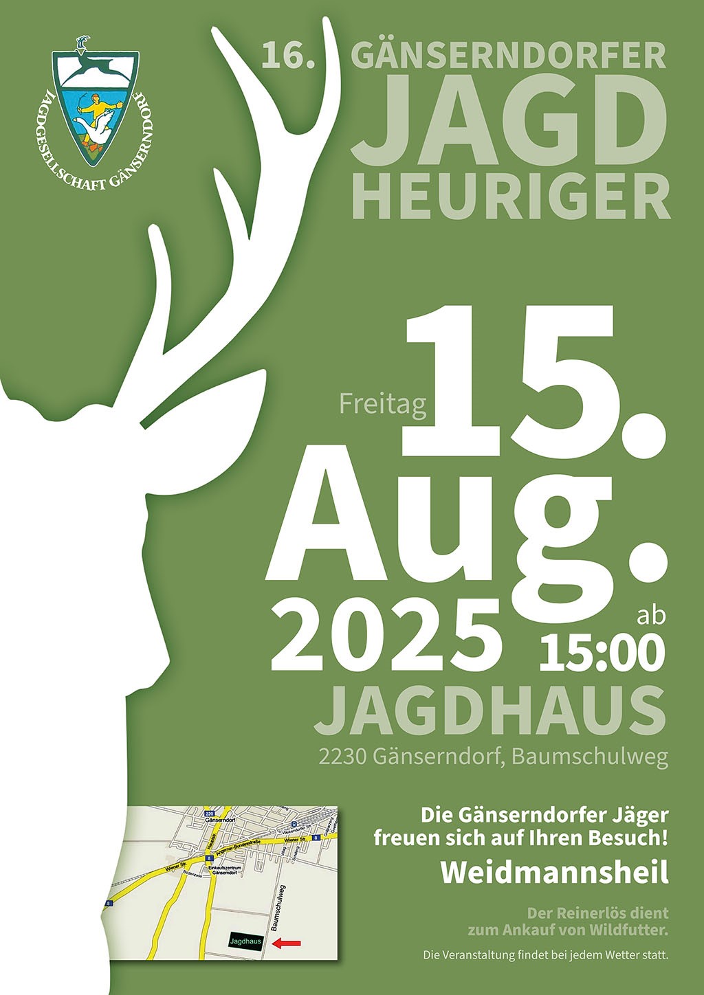 16. Jagdheuriger der Jagdgesellschaft Gänserndorf