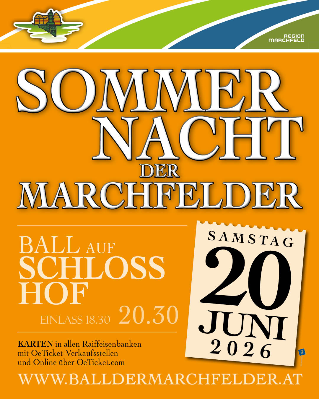 Sommernacht der Marchfelder - Ball auf Schloss Hof