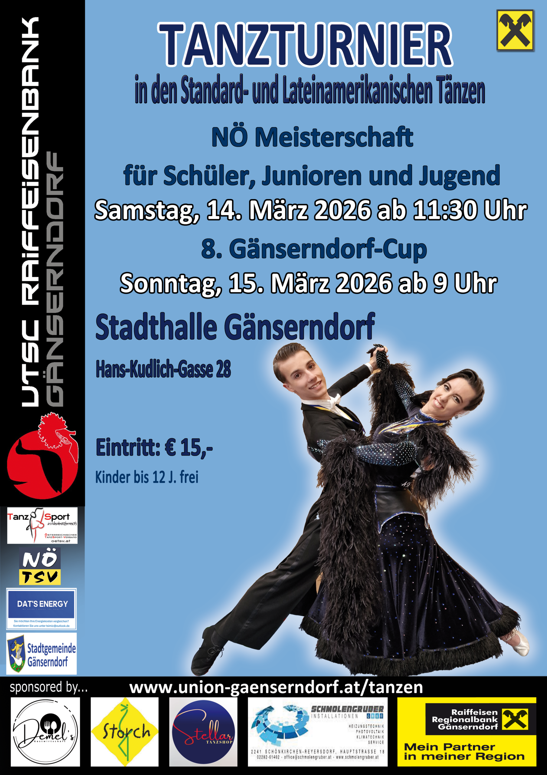 UTSC - Tanzturnier (Standard- und Lateinamerikanische Tänze)