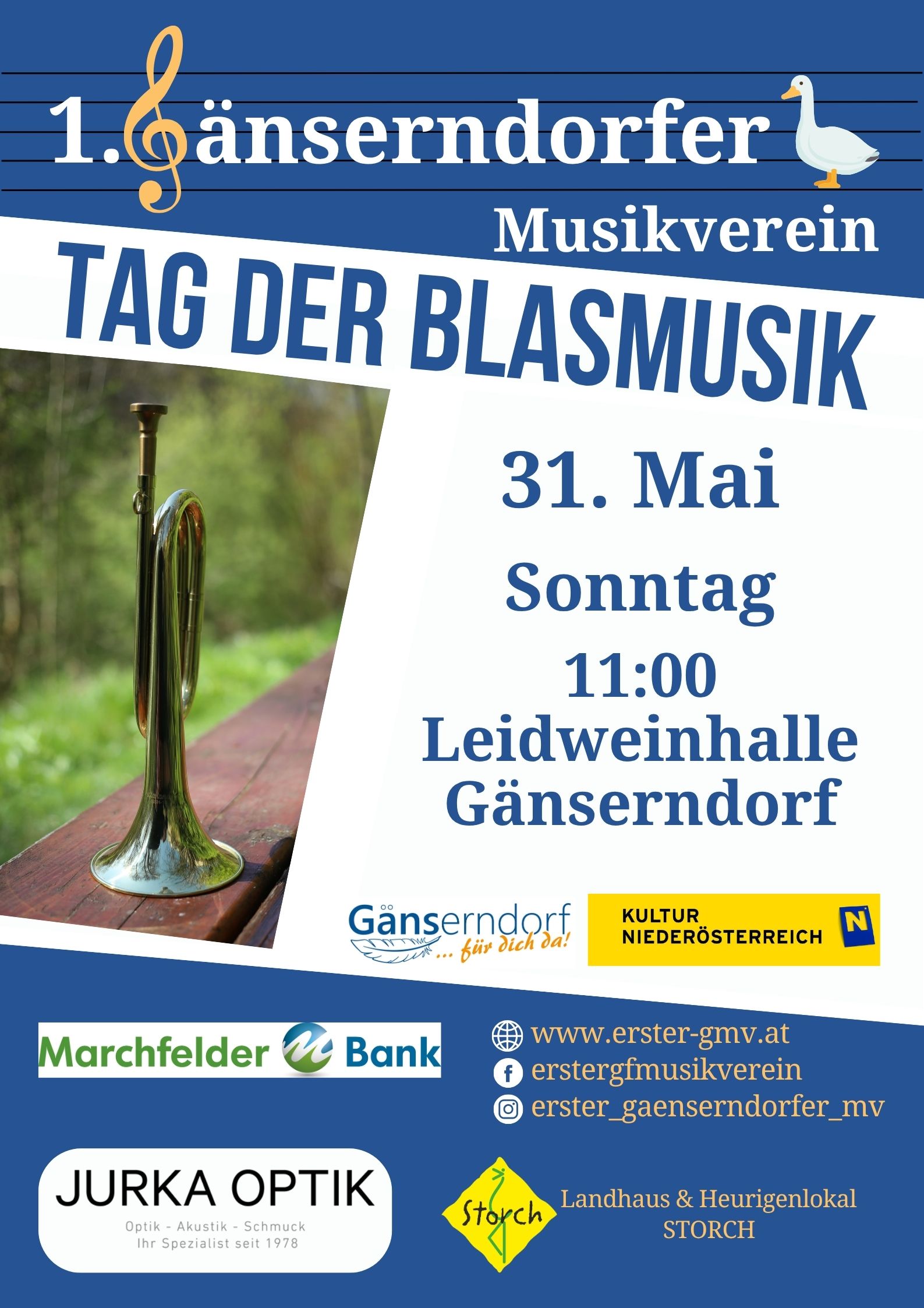 Tag der Blasmusik - 1. Gänserndorfer Musikverein