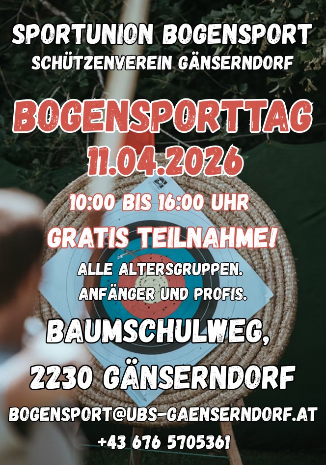 Bogensporttag der Sportunion Bogensport Schützenverein Gänserndorf