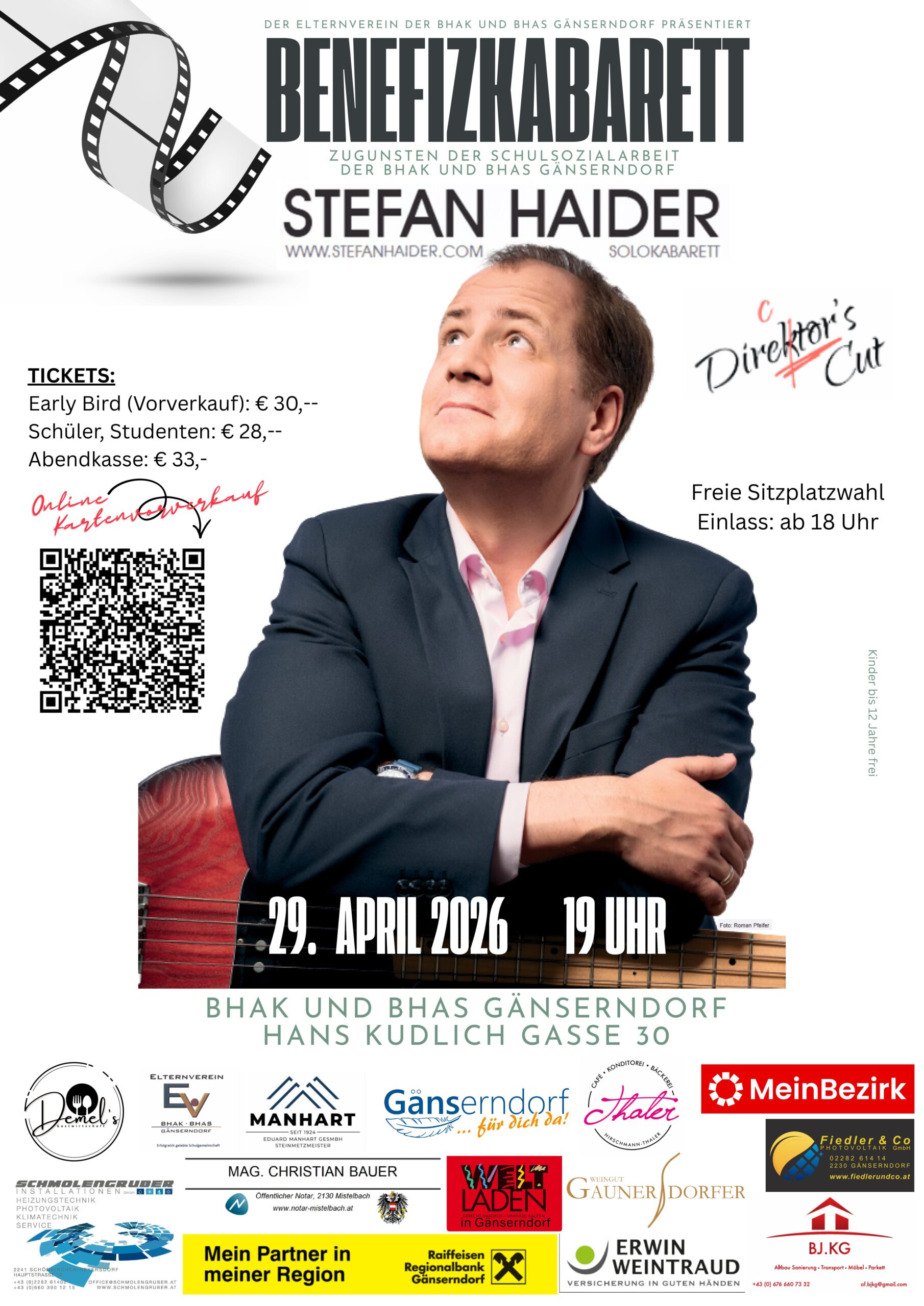 Benefizkabarett mit Stefan Haider