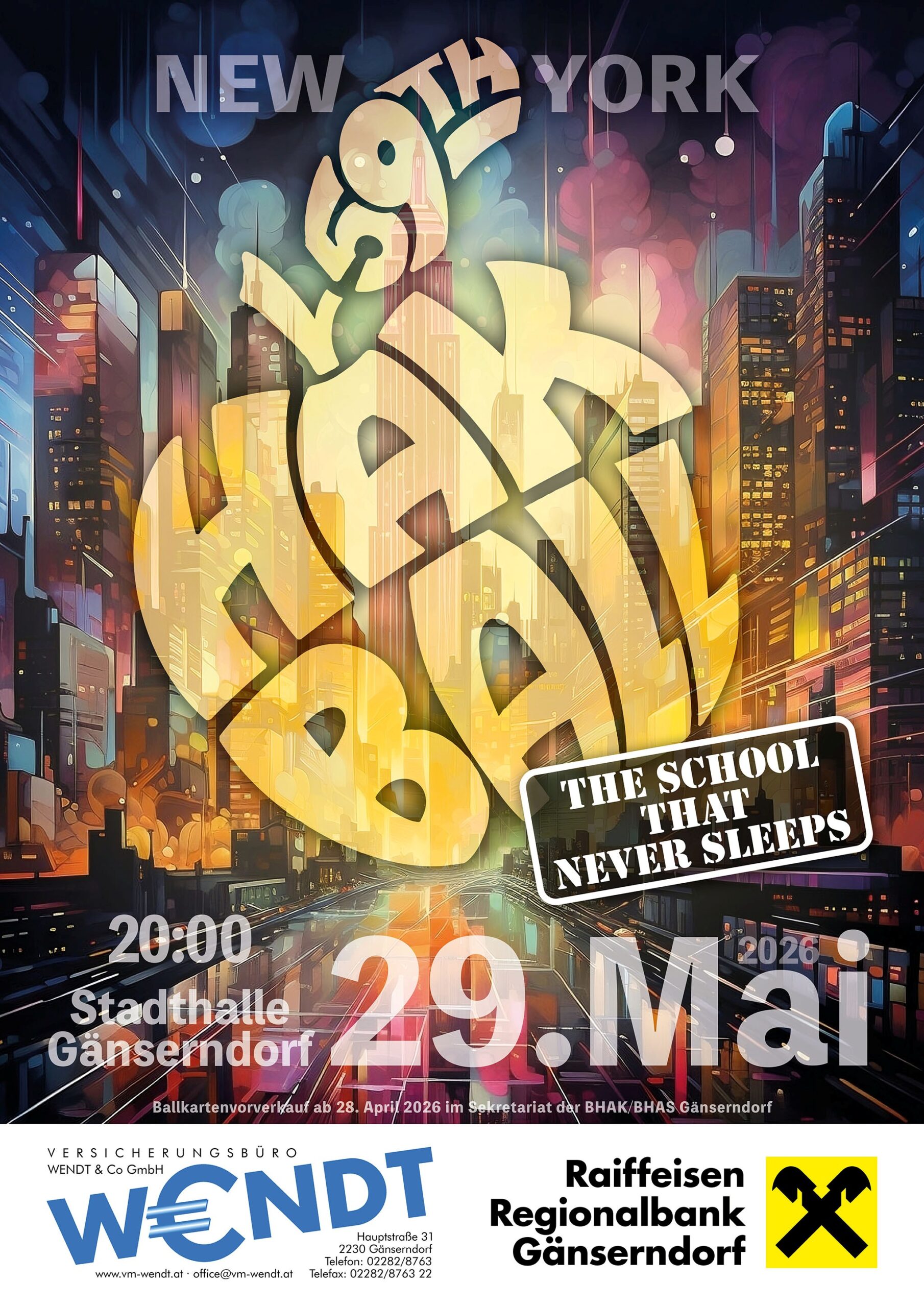 HAK Ball „The school that never sleeps"