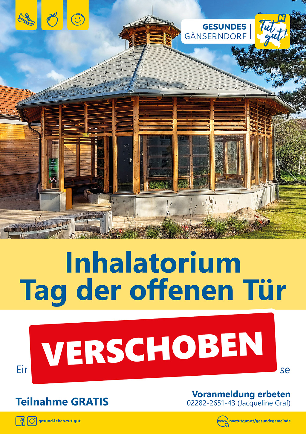 Inhalatorium - Tag der offenen Tür - VERSCHOBEN