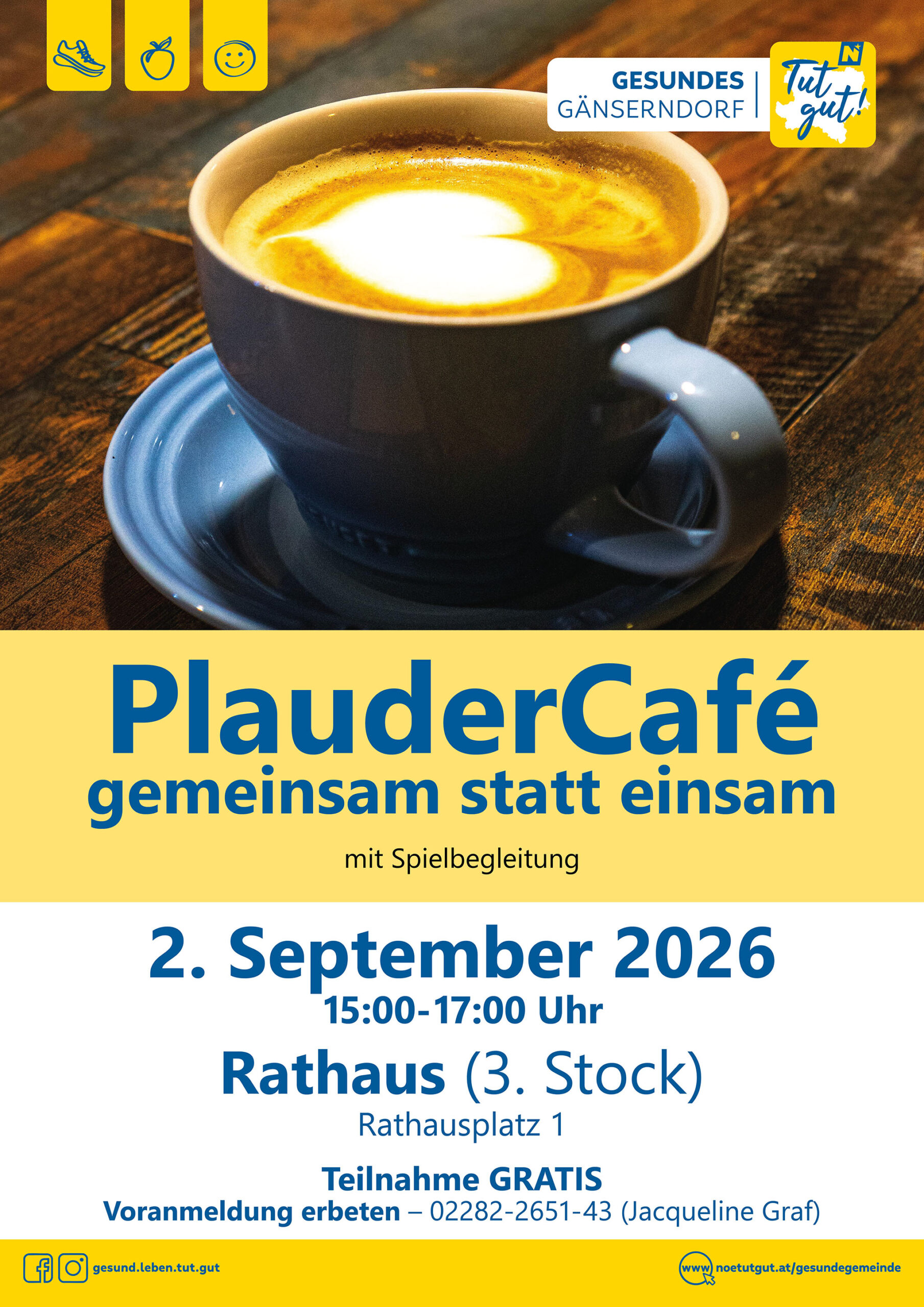 PlauderCafé - gemeinsam statt einsam