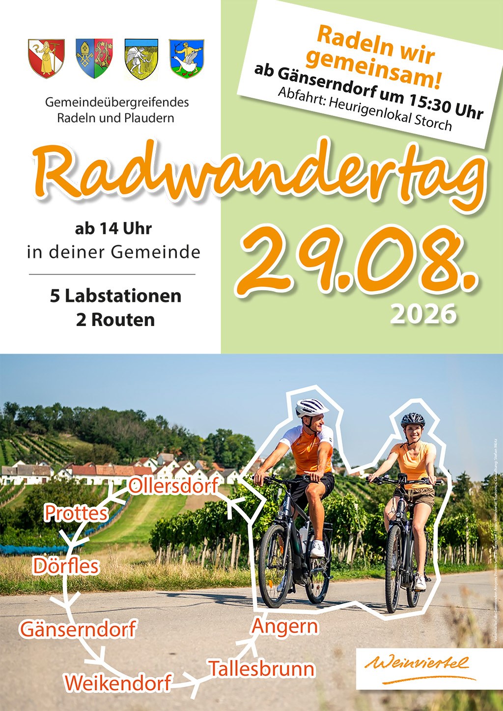 Radwandertag - Radeln wir gemeinsam!