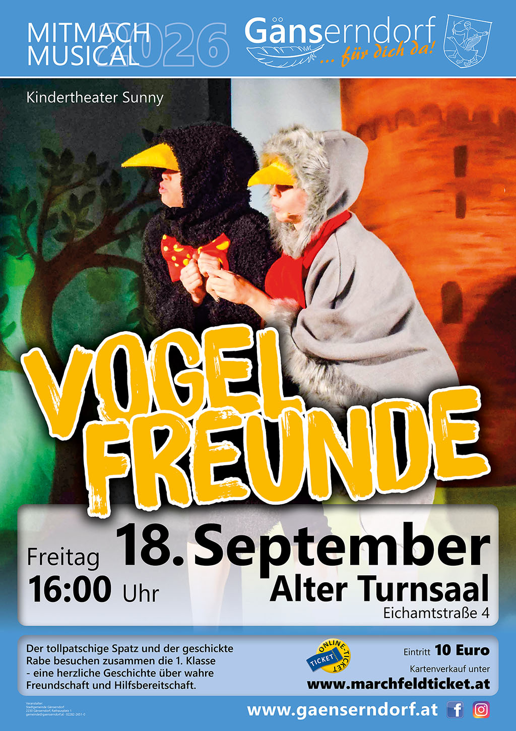 Mitmach-Musical Vogelfreunde