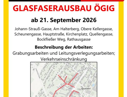 Glasfaserausbau ÖGIG | ab 21. September