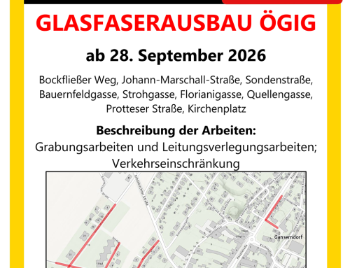 Glasfaserausbau ab 18. September