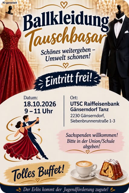 Ballkleidung Tauschbasar